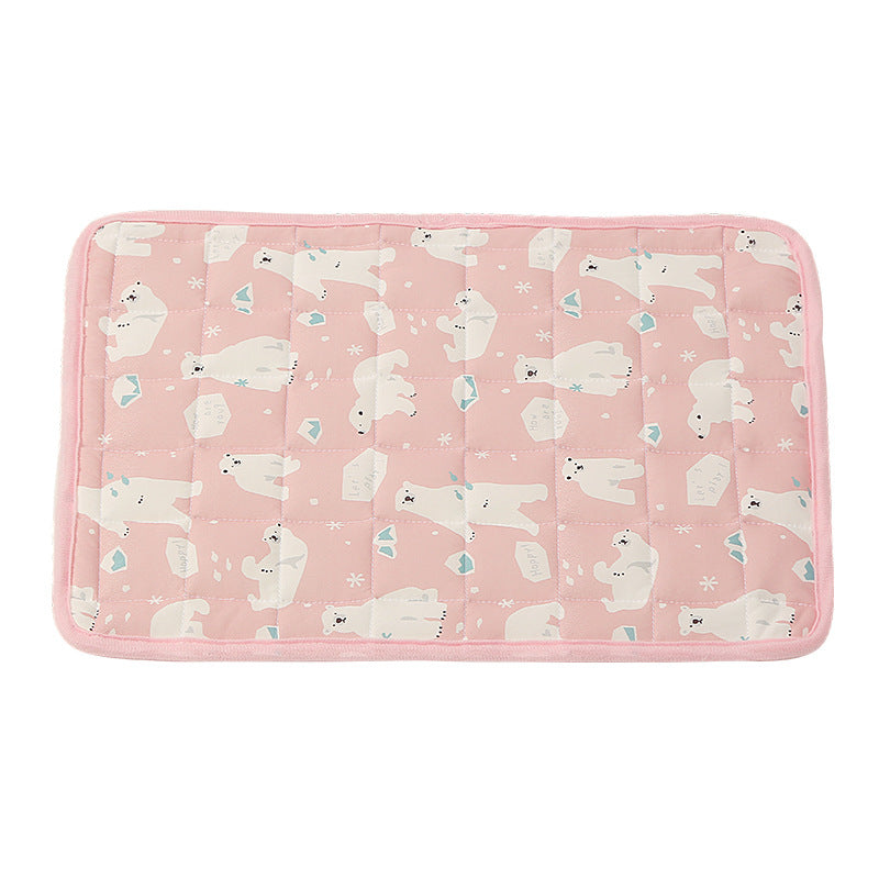 Pet Cooling Mat Ice Silk Pad