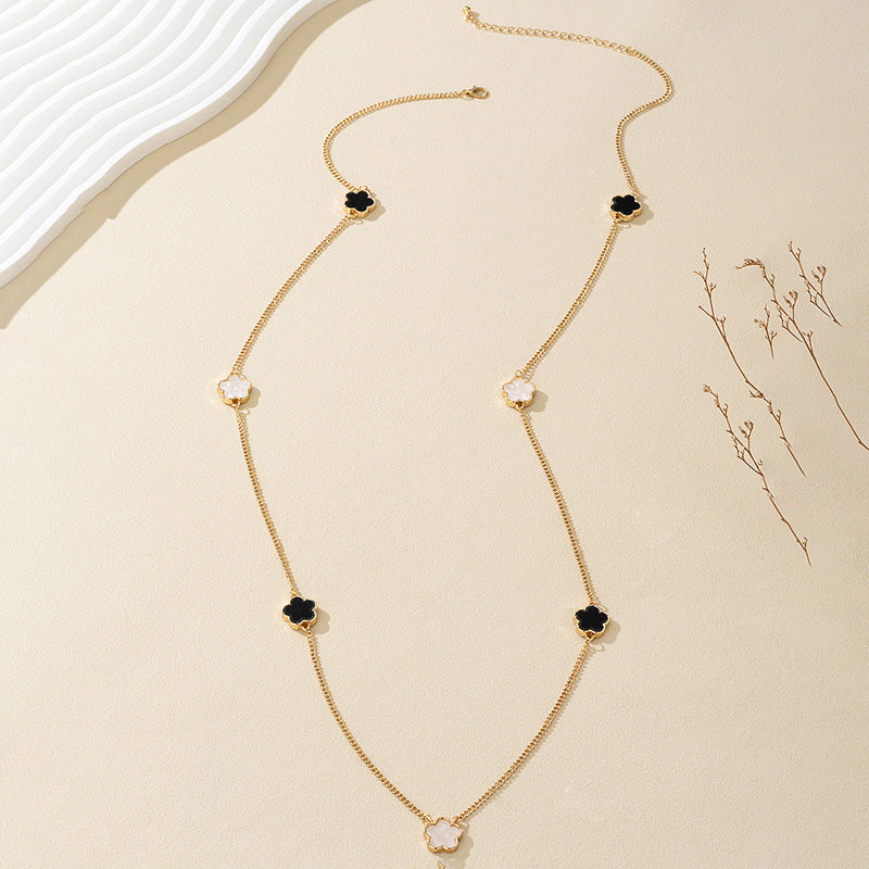 Women's Long Sweater Chain Necklace for Fall and Winter ? Fashionable, Elegant, Trendy Accessory