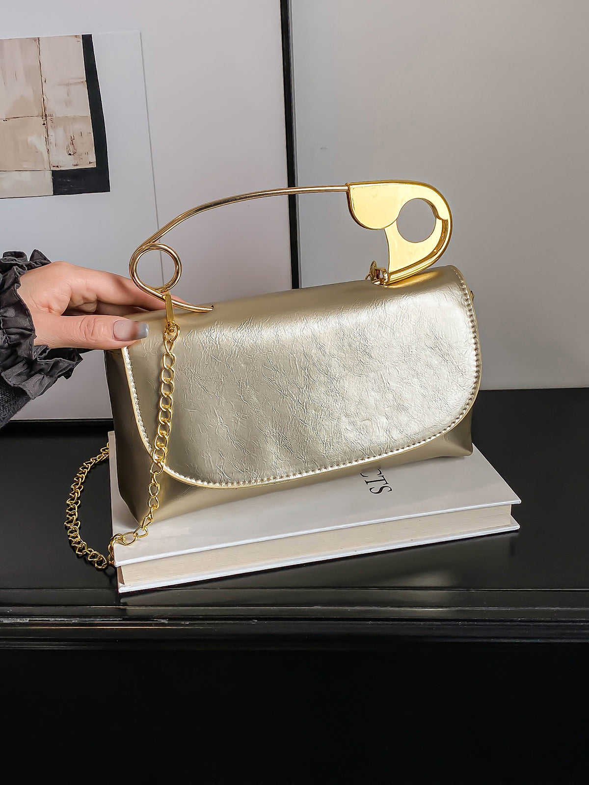New Korean Style Versatile Chain Bag High-End Shoulder Crossbody Bag