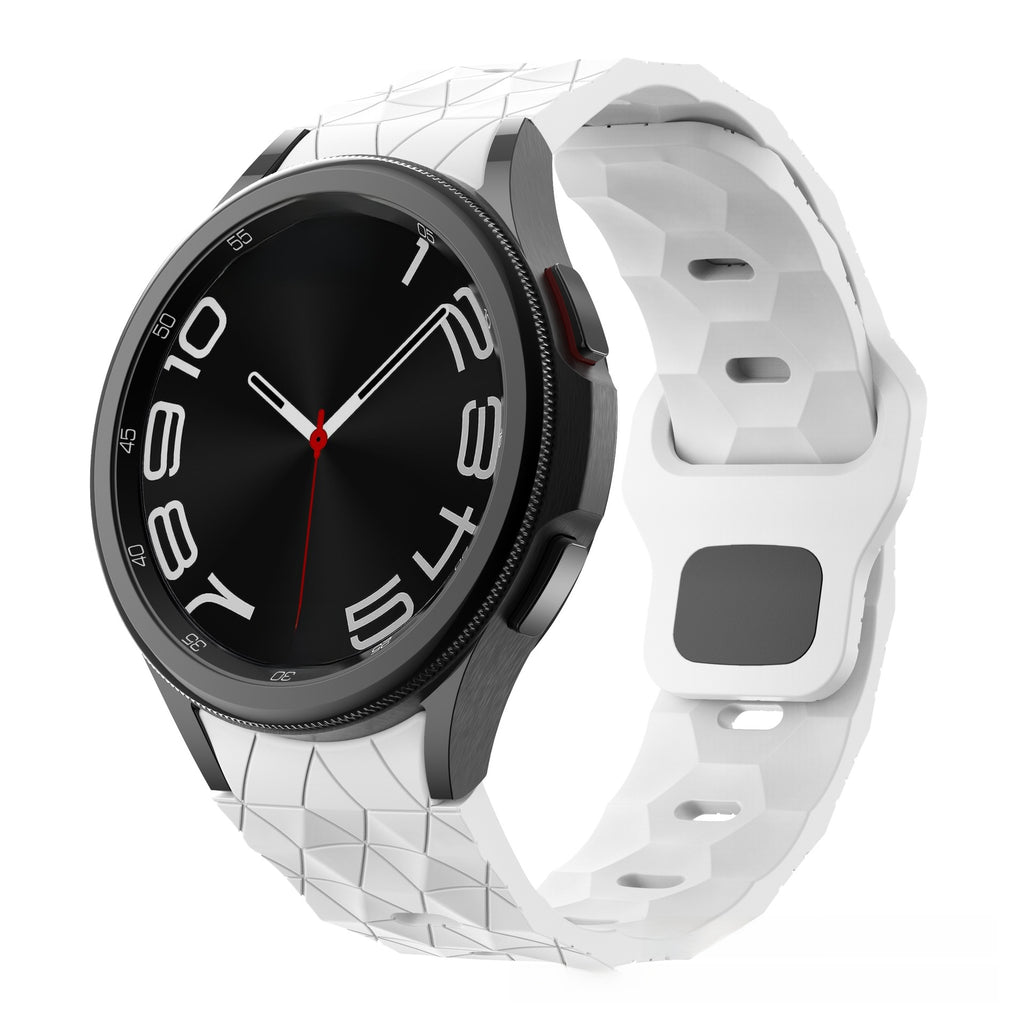 football pattern Two-tone strap