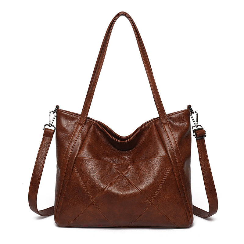 Handheld single-shoulder tote bag