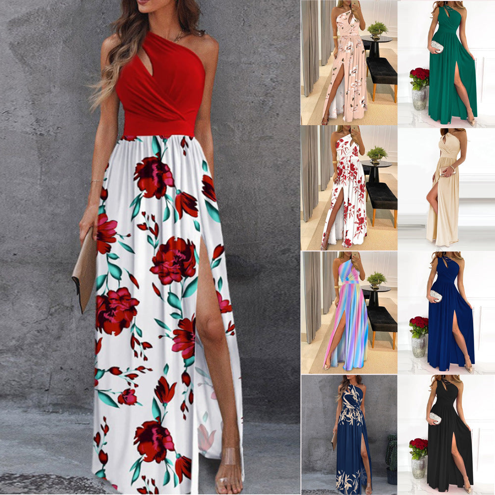 Womens Off Shoulder Long Dress