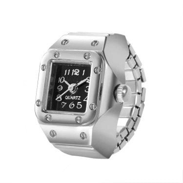 Fashion Ring Watch with Multiple Functions