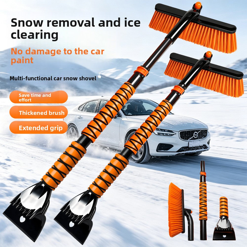 3-in-1 detachable car snow shovel
