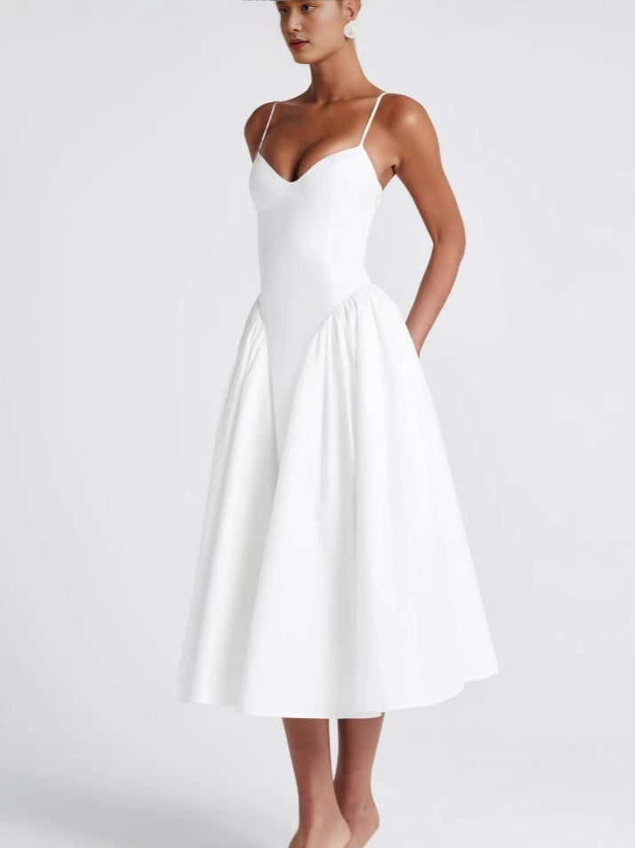 Elegant Sleeveless Slip Dress