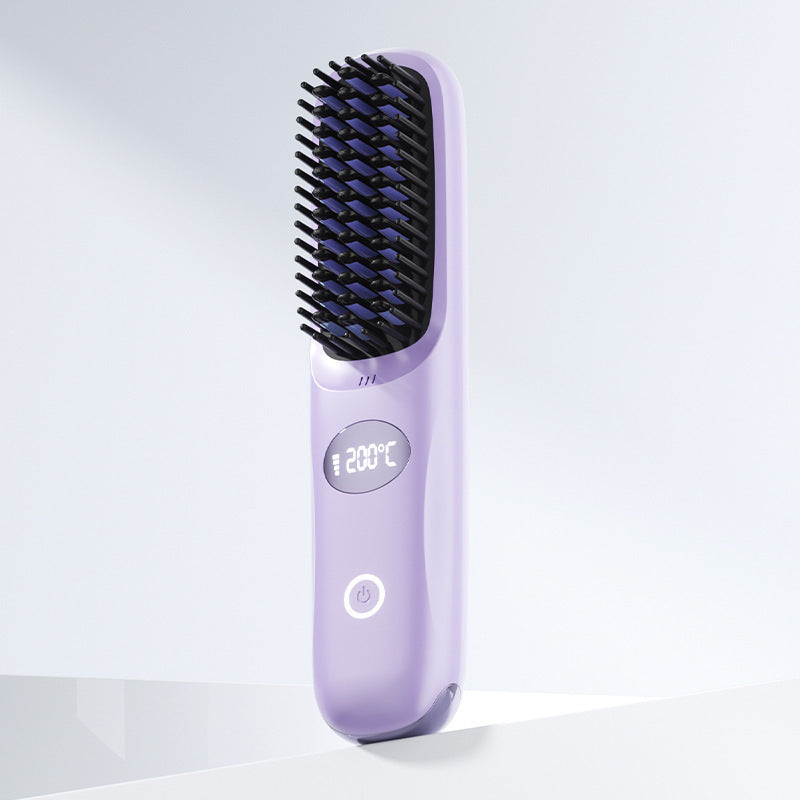 Wireless Ceramic Hair Straightener with Negative Ion