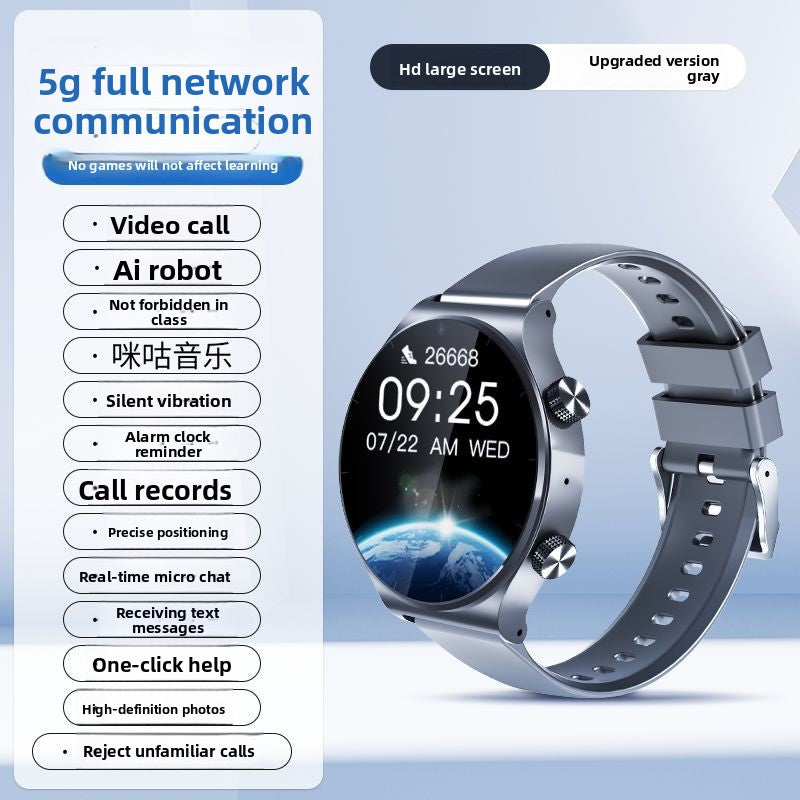 Waterproof smartwatch with card-inserting positioning