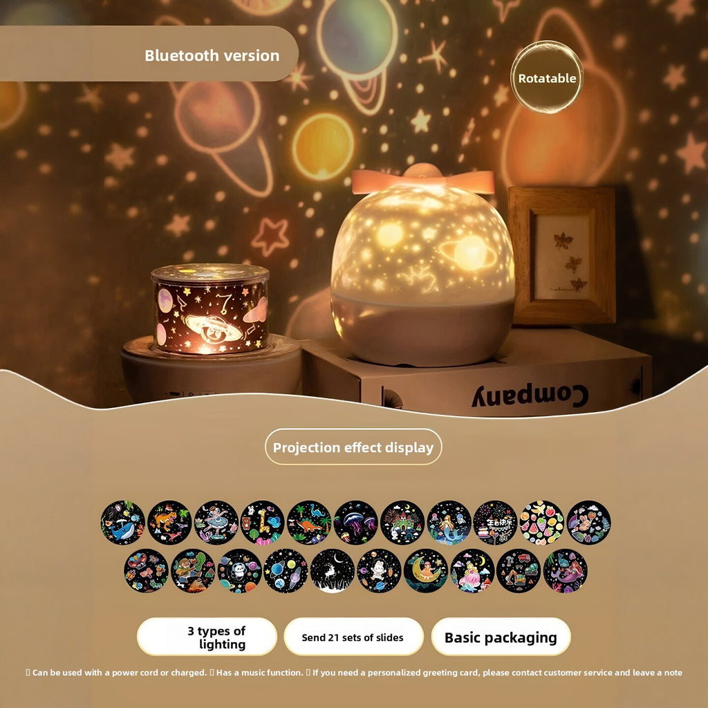 Butterfly Star Projection Lamp with Bluetooth Music