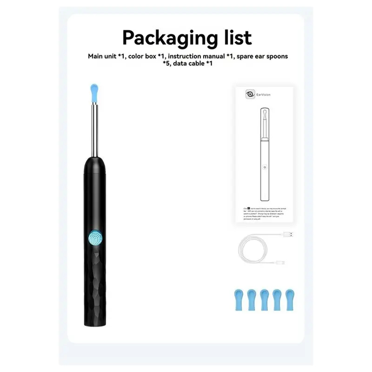 Visual Ear Cleaning Tool Set