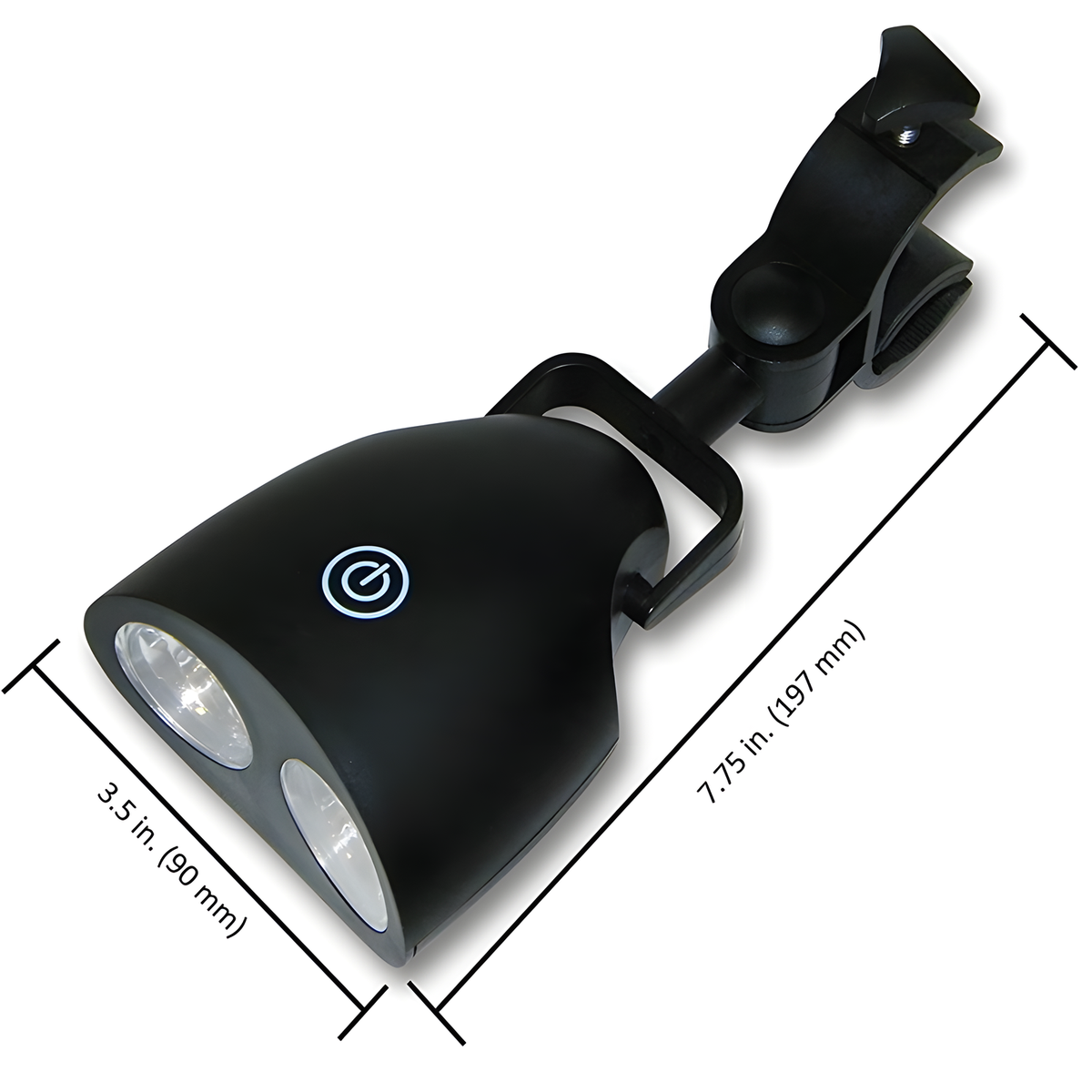 Clamp-On Dual-Head LED Grill Light