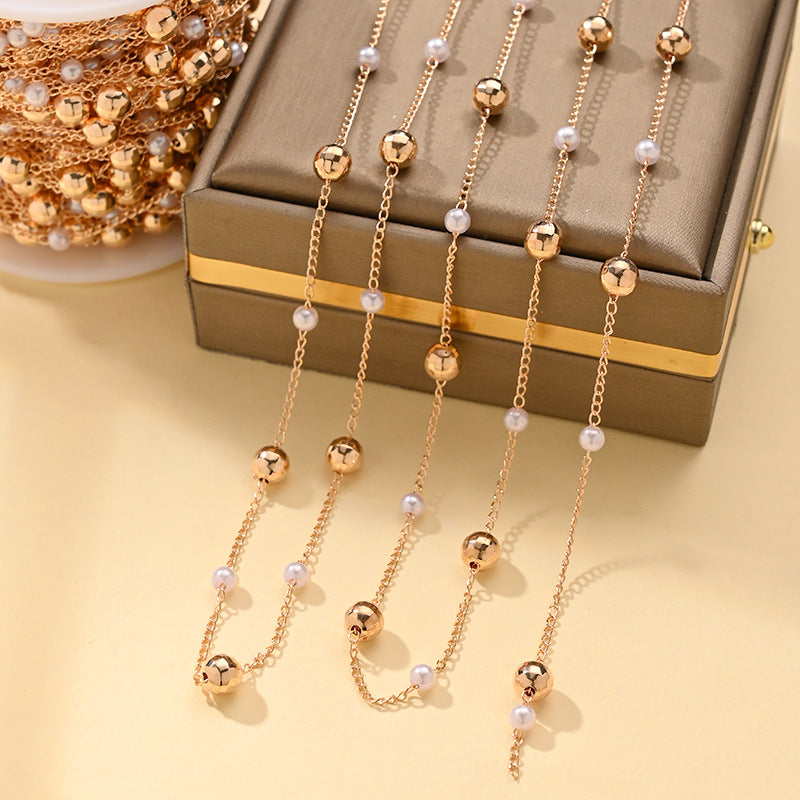 Fashion Imitation Pearl Chain Jewelry