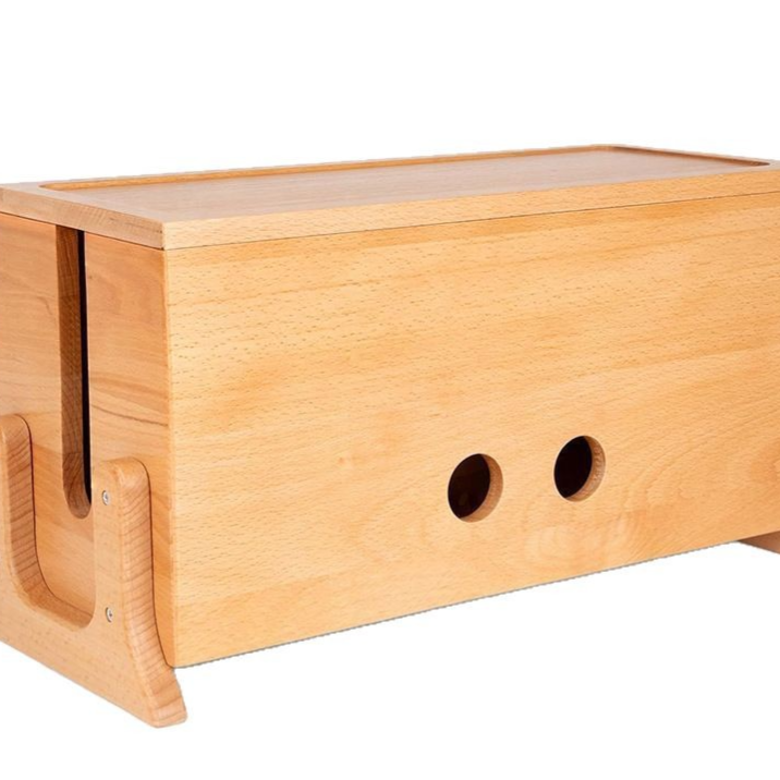 desktop data cable plug-in storage box
