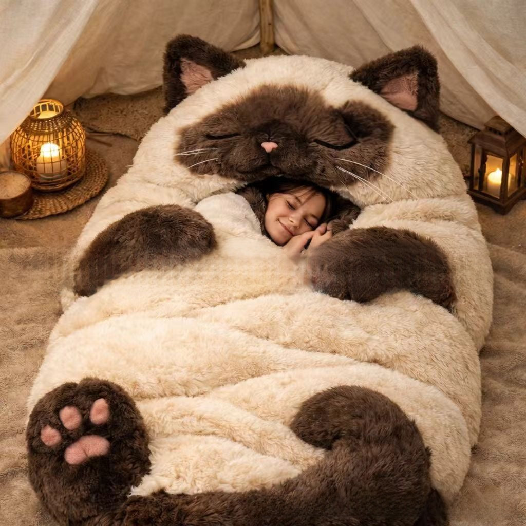 Adult Plush Envelope Sleeping Bag
