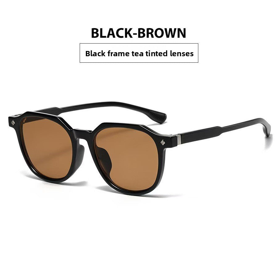 Women's Round Frame Polarized Sunglasses Fashion UV400
