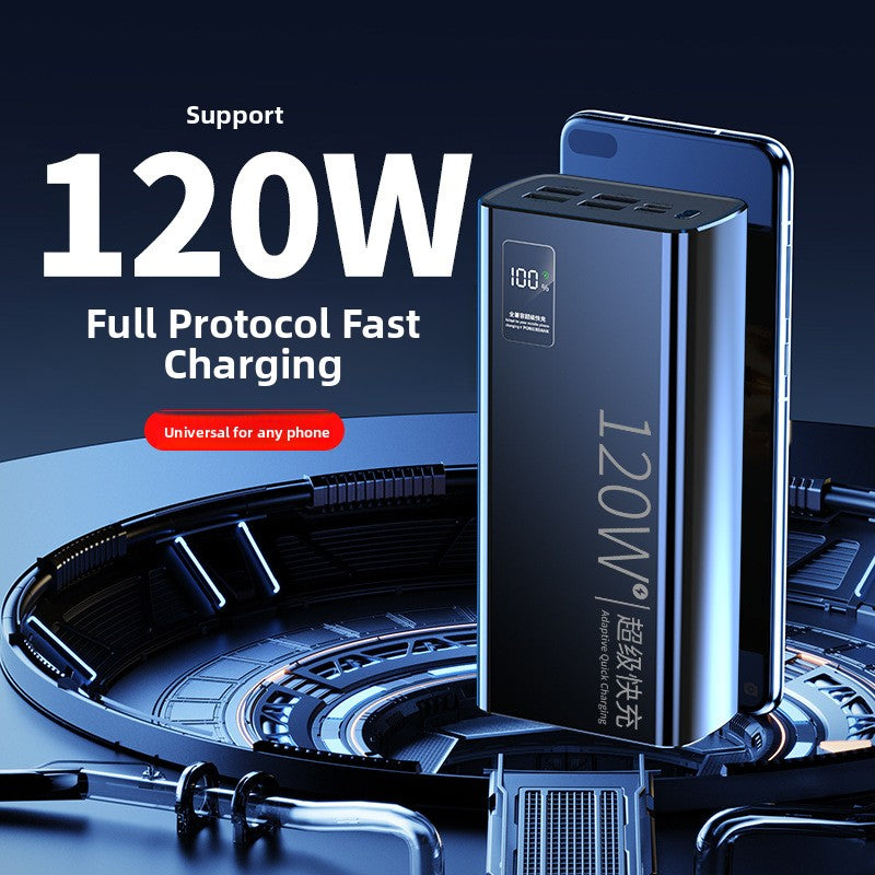 60000mAh Portable Charger Super Fast Charging Power Bank With LED Display