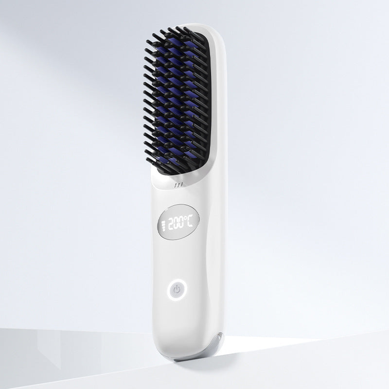 Wireless Ceramic Hair Straightener with Negative Ion