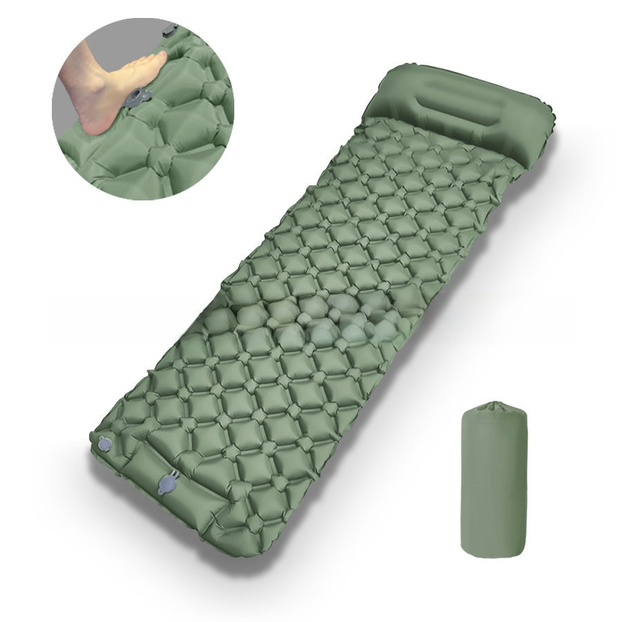 Ultralight TPU Inflatable Camping Mat with Pillow
