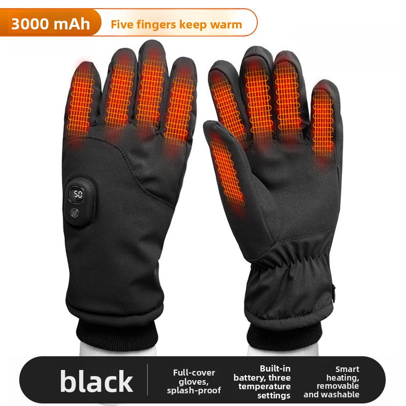 Electric Heating Gloves Touch Screen Winter Warm