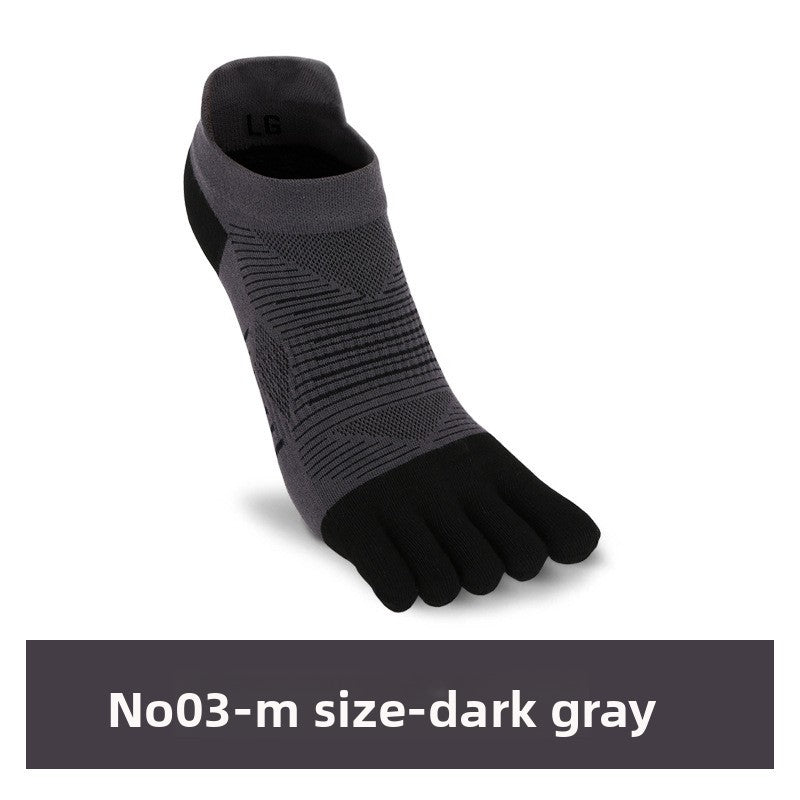 Coolmax Breathable Five-Toe Sports Socks