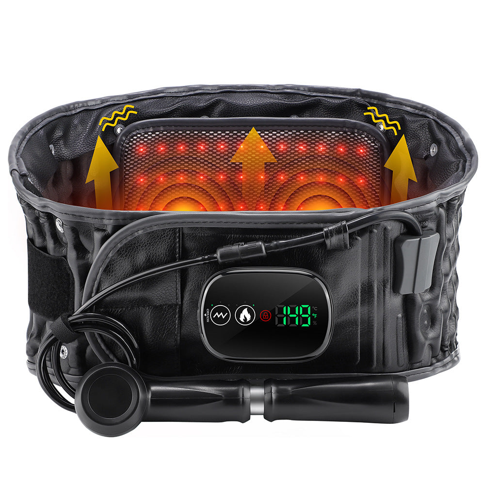 Electric Heating Vibration Massage Waist Belt