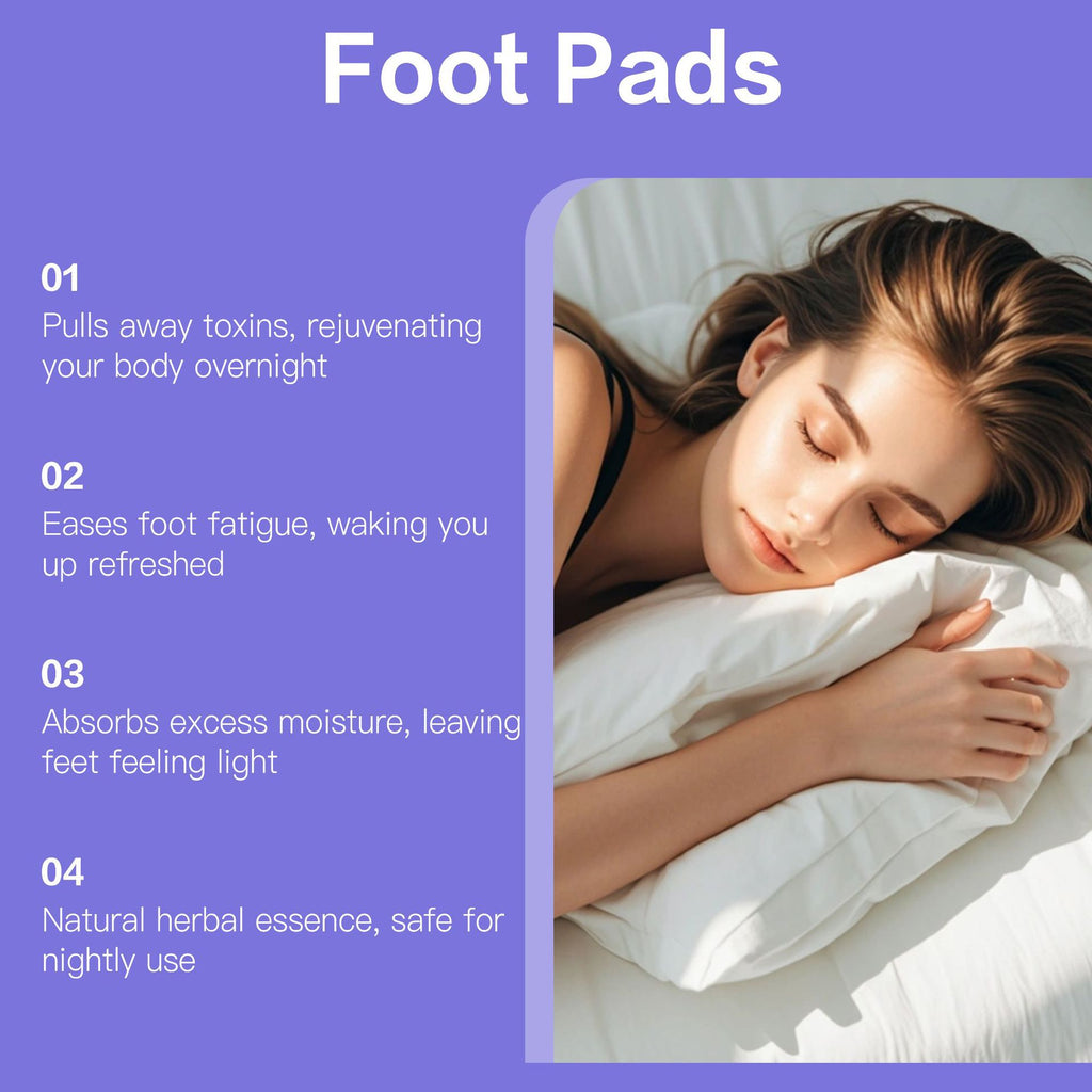 Lavender foot patch
