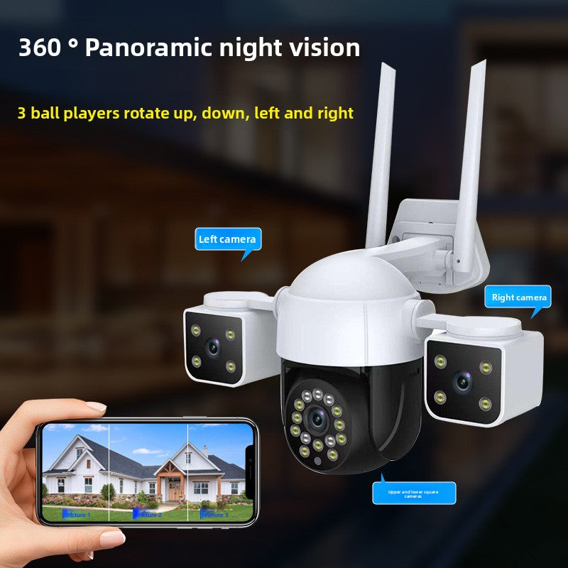 360-degree intelligent wireless high-definition camera