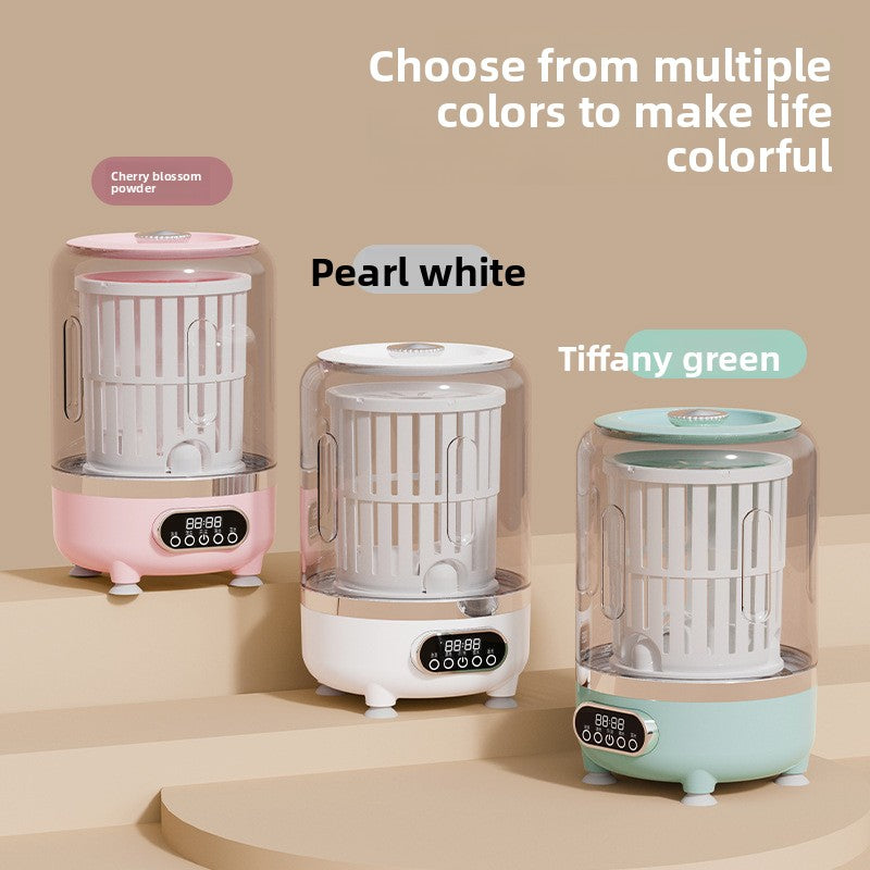 Turbo Washing Machine, Small Rechargeable Washing Cup for Underwear