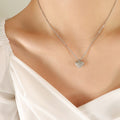 Adjustable Heart Pendant Necklace