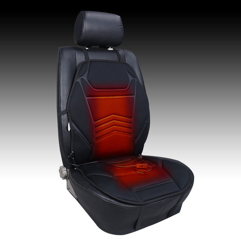Heated Car Seat Cushion with Adjustable Temperature Control and Secure Fit