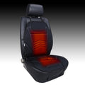 Heated Car Seat Cushion with Adjustable Temperature Control and Secure Fit
