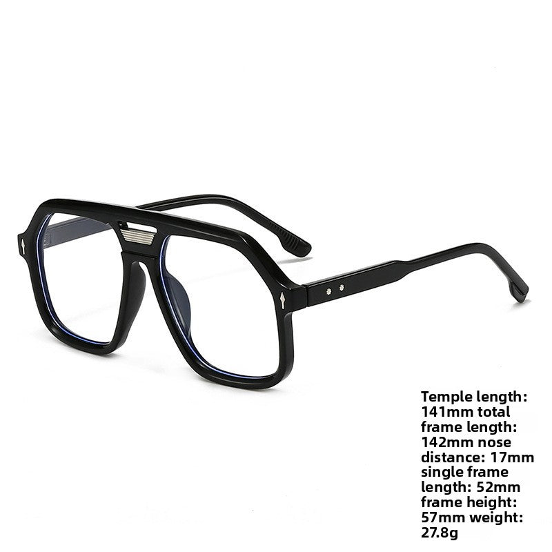 UV400 Protection Square Frame Sunglasses