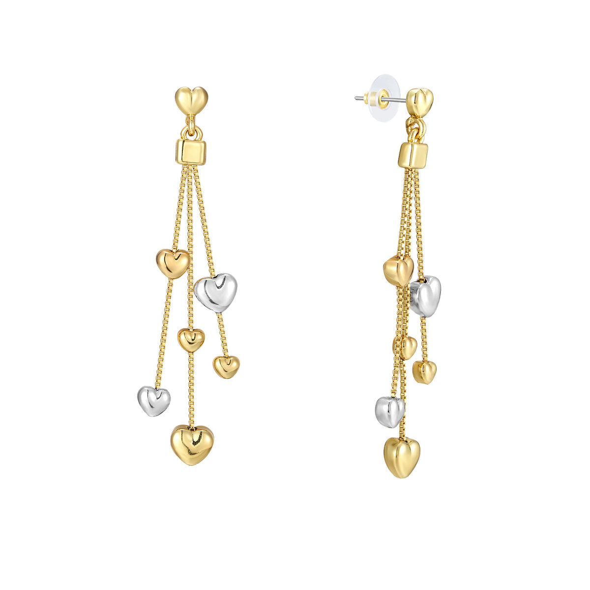 Heart Shape Geometric Metal Jewelry