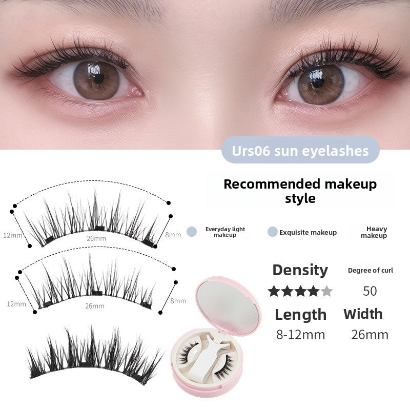 Magnetic False Eyelashes Natural Style