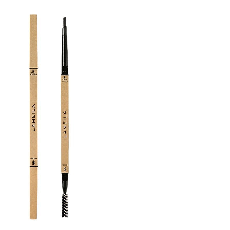 Small gold bar eyeliner brush