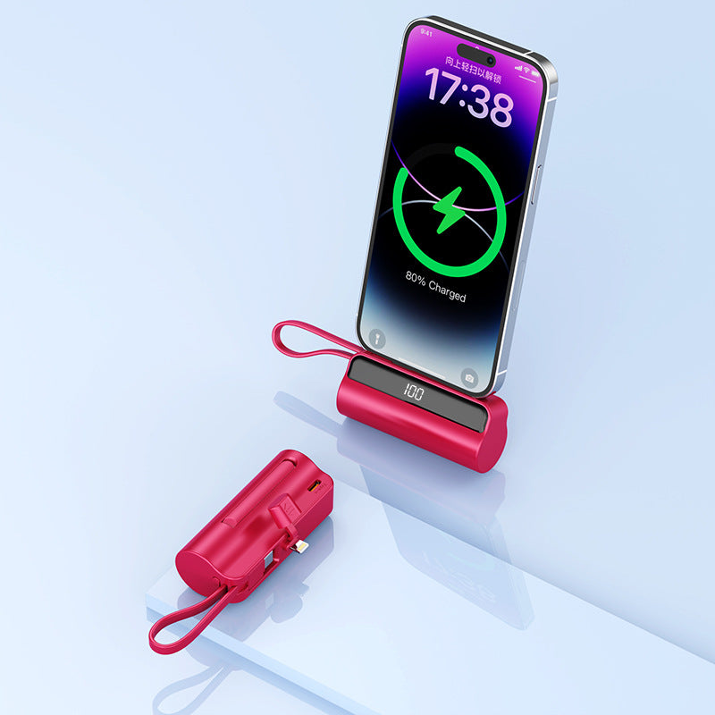 Mini Capsule Portable Power Bank