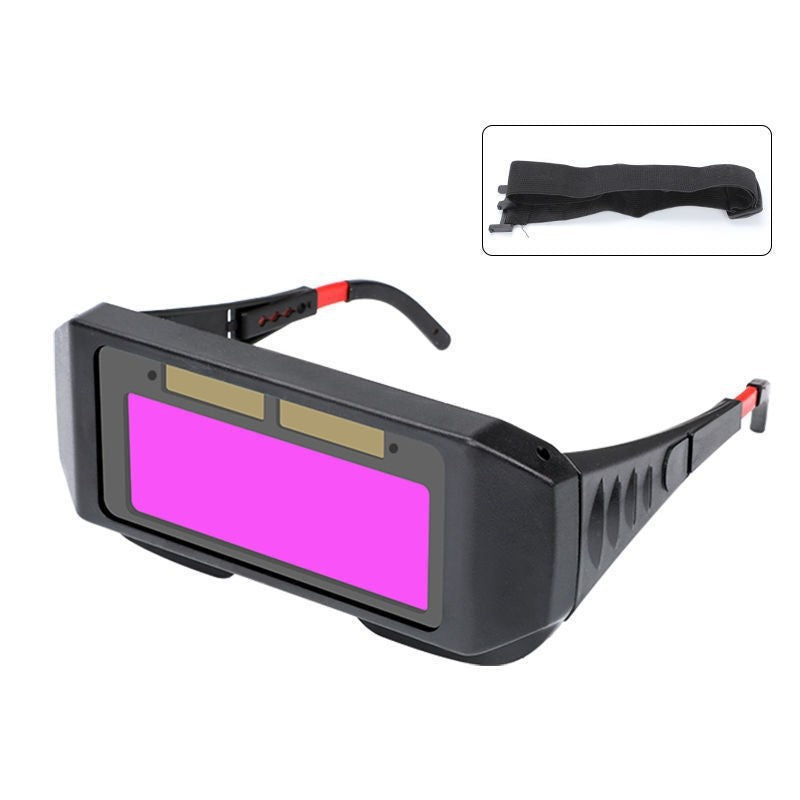 Auto-Darkening Welding Helmet with Lightweight Headband