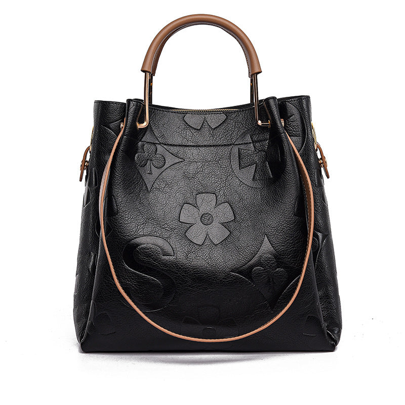 Retro Bucket Bag for Women