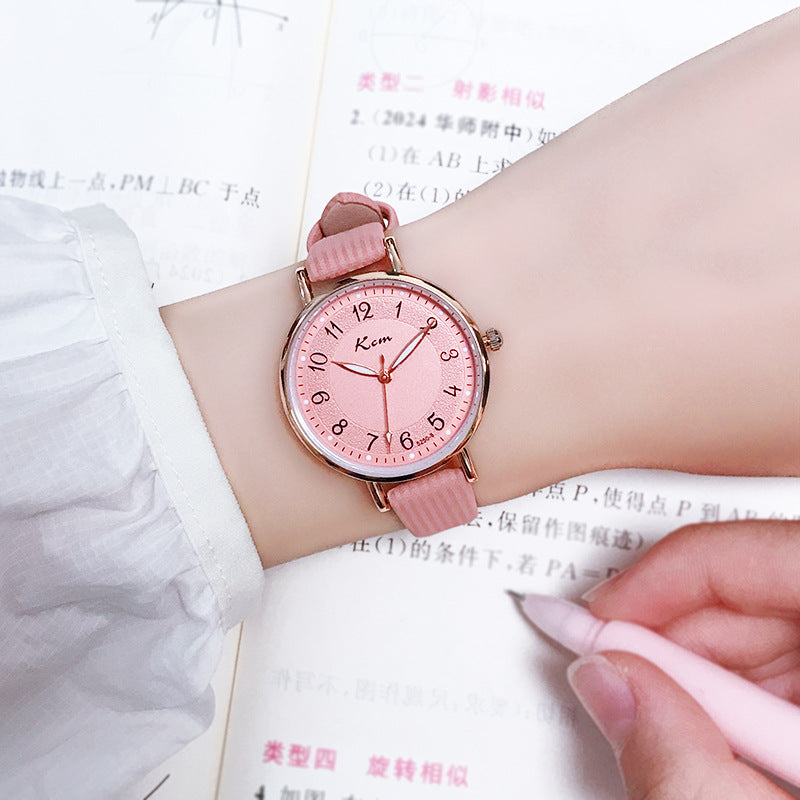 Waterproof quartz watch