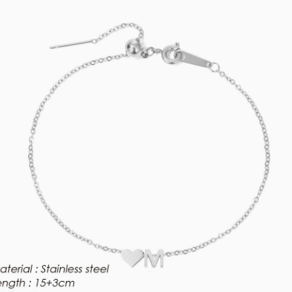 Letter Bracelet Woman