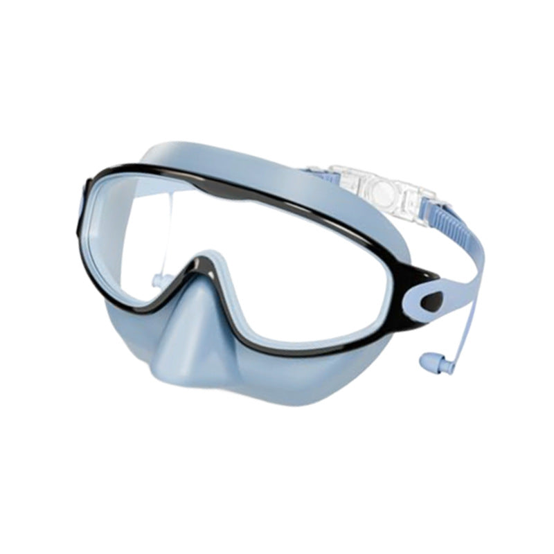 Childrens Anti-Fog Swimming Goggles with Nose Cover