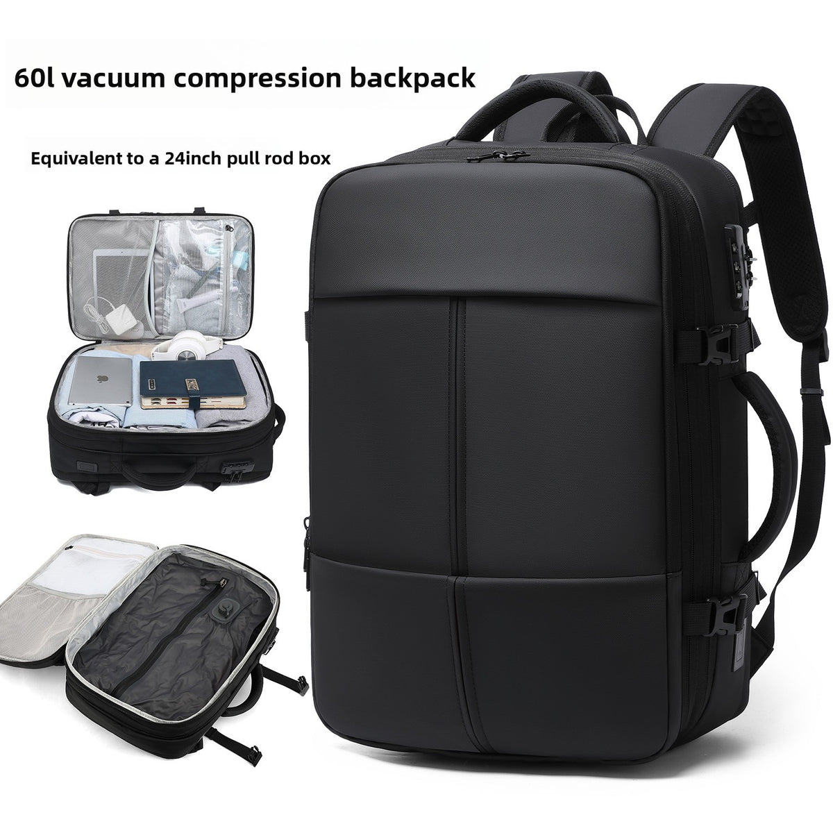 Vacuum-Sealed Backpack