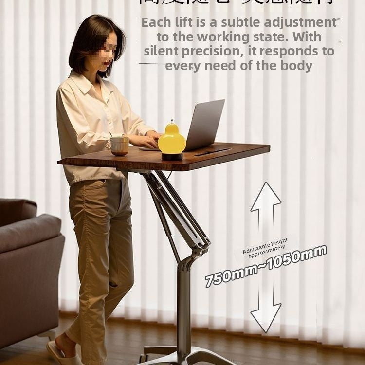Pneumatic Height Adjustable Computer Desk