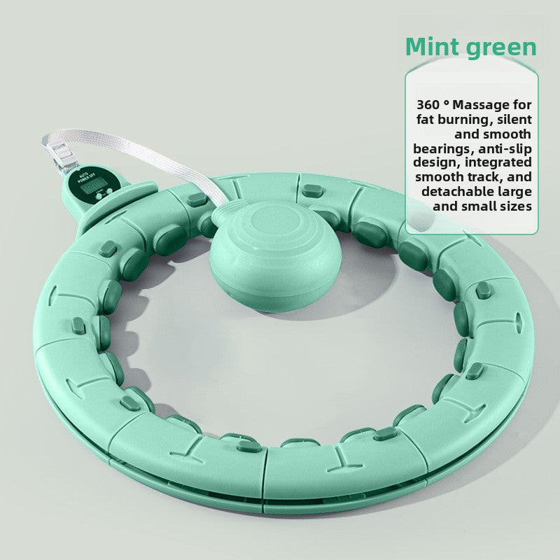 Magnetic beauty waist hula hoop