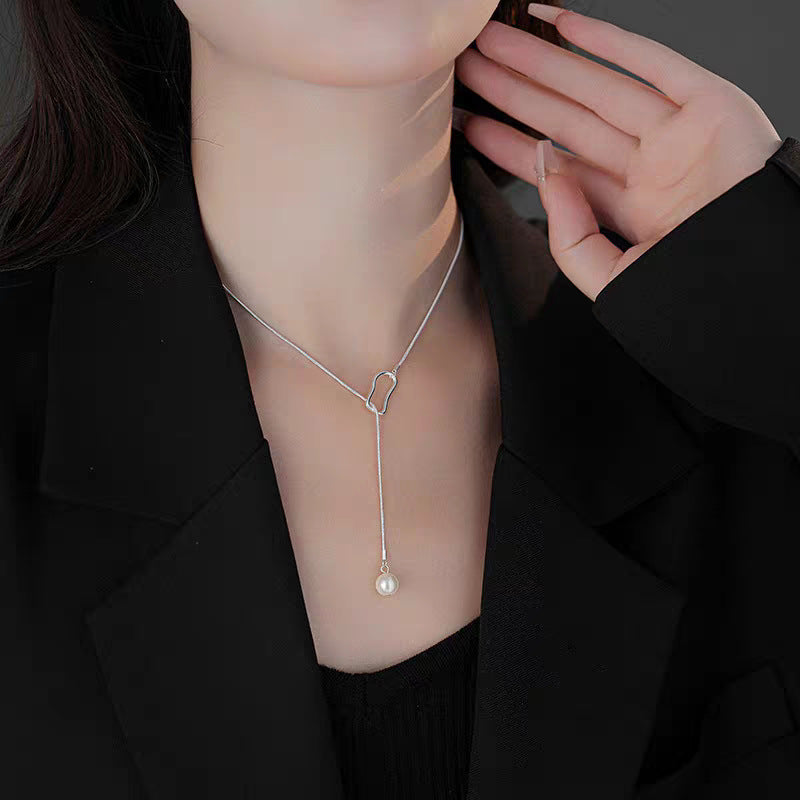 Niche Design Titanium Steel Necklace