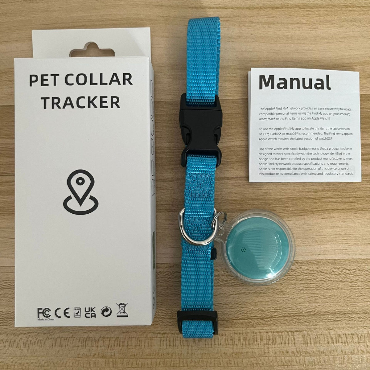 Mini Bluetooth Pet Locator Collar Anti-Lost Device