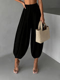 Loose-Fitting Harem-Style Air Pants