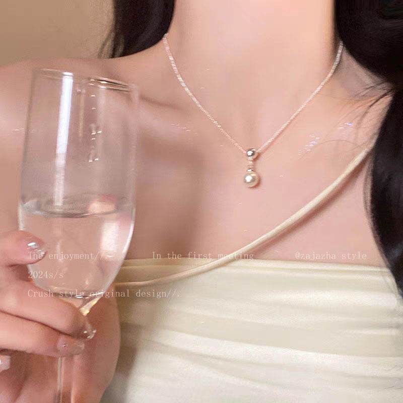 Niche Design Titanium Steel Necklace