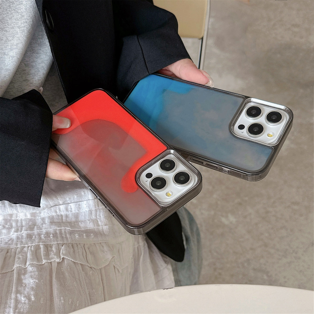 Luminous Quicksand iPhone Protective Case