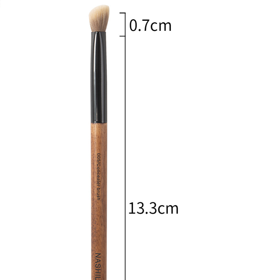 14-Piece Wooden Handle Makeup Brush Set