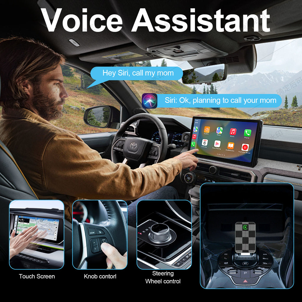 Wireless CarPlay Android Auto Adapter USB Dongle